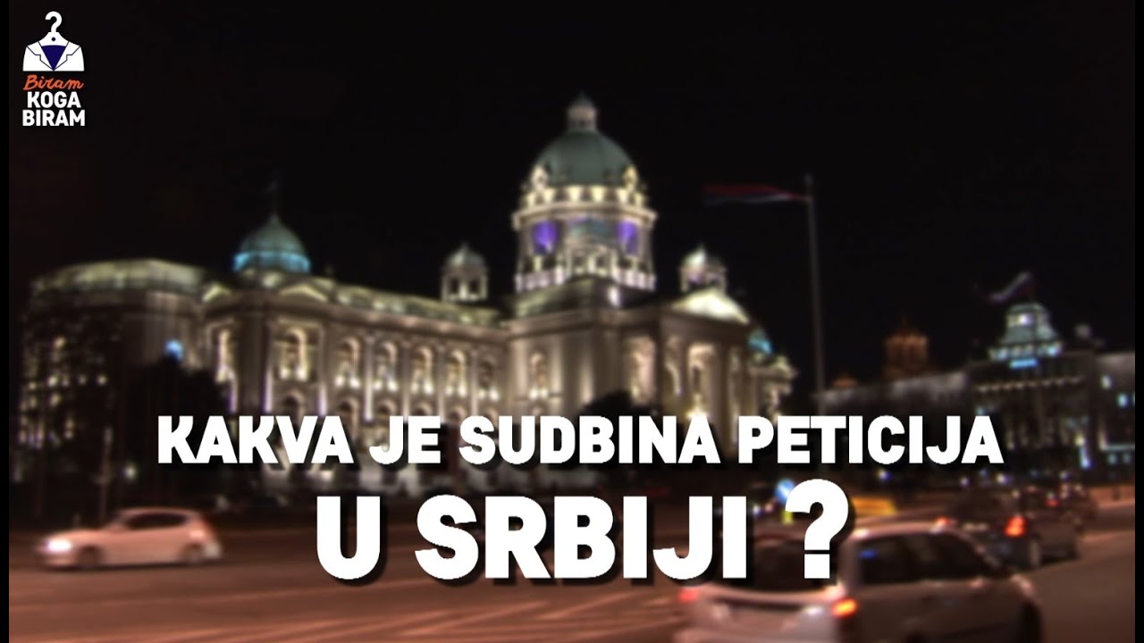 Kakva je sudbina peticija u Srbiji?