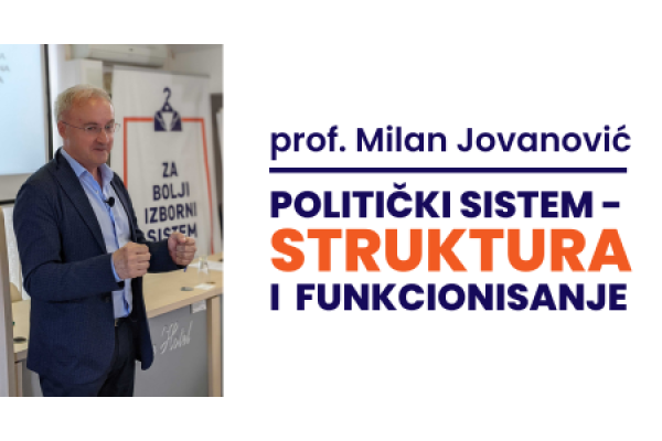 Prvi modul: Politički sistem – Struktura i funkcionisanje, prof. dr Milan Jovanović