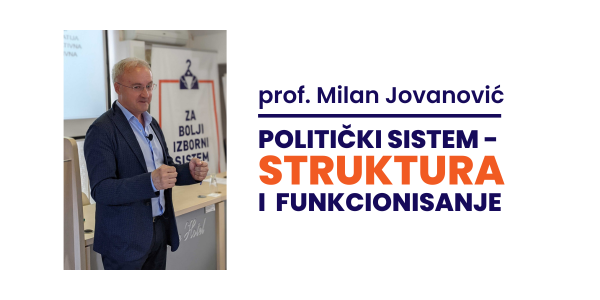 Prvi modul: Politički sistem – Struktura i funkcionisanje, prof. dr Milan Jovanović